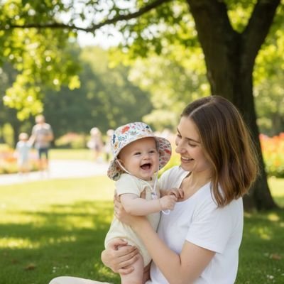 Chapeau bebe | Protection Solaire - Promenade bébé