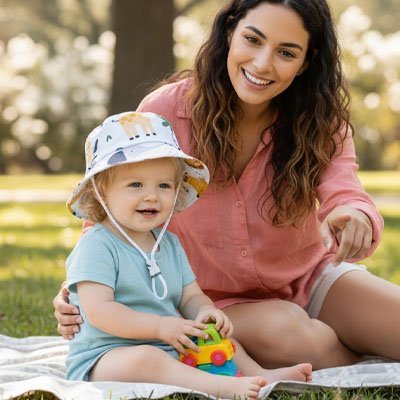 Chapeau bebe | Protection Solaire - Promenade bébé