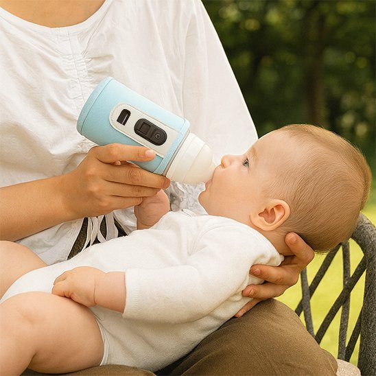 Chauffe biberon nomade | Portable - Promenade bébé