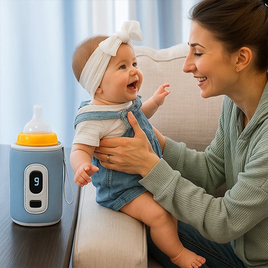 Chauffe biberon nomade | Portable - Promenade bébé