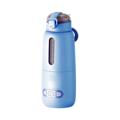 chauffe biberon portable bleu
