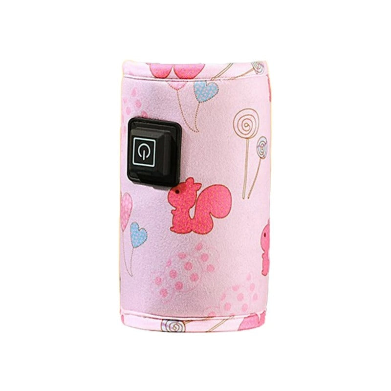 chauffe biberon portatif rose