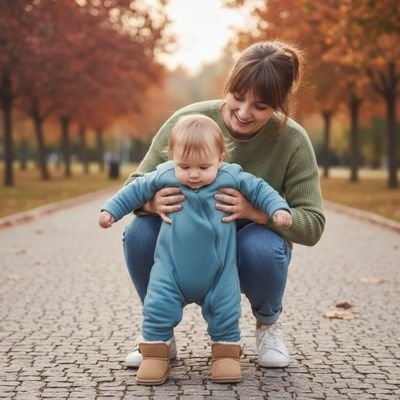 Chaussure bebe | Pas joyeux - Promenade bébé
