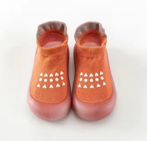 chaussure bebe souple orange