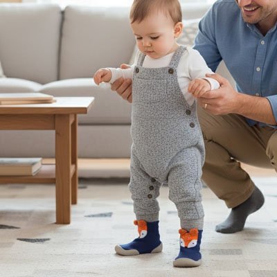 Chaussure pour bébé | Pas Heureux - Promenade bébé