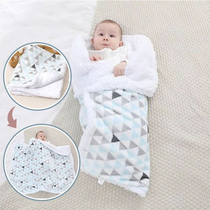 Couverture bebe | Double - Face Microfibre - Cachemire - Promenade bébé