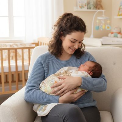 Couverture Bébé | Douceur Coton - Promenade bébé