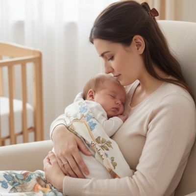 Couverture Bébé | Douceur Coton - Promenade bébé