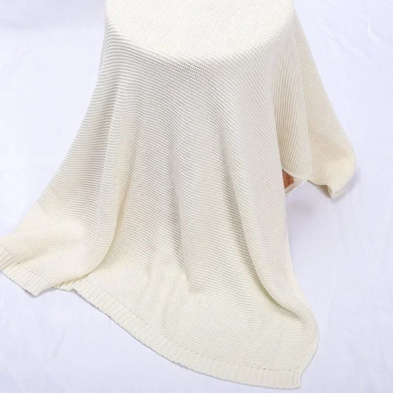 Couverture bebe en crochet | Douceur Personnalisée - Promenade bébé