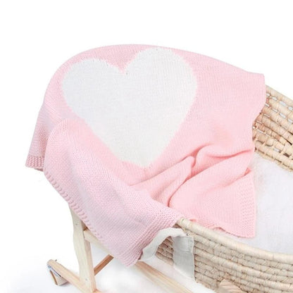 Couverture bébé tricot | Douceur Cocon - Promenade bébé