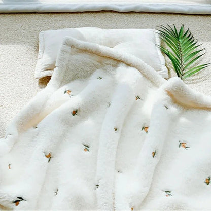Couverture bébé | Ultra - douce 100% Coton Naturel - Promenade bébé