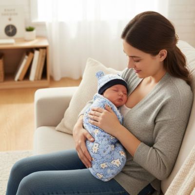 Couverture Emmaillotage Bébé | Sommeil Paisible - Promenade bébé