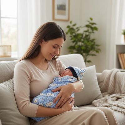 Couverture Emmaillotage Bébé | Sommeil Paisible - Promenade bébé