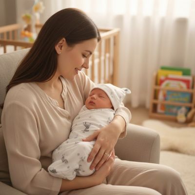 Couverture Emmaillotage Bébé | Sommeil Paisible - Promenade bébé