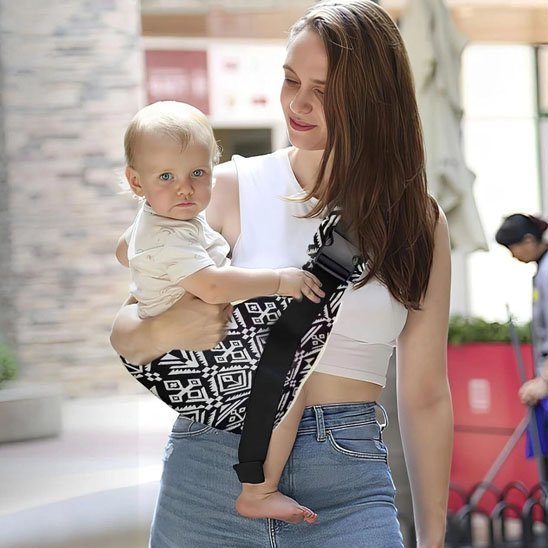 Écharpe de portage bébé | Ultra - confortable - Promenade bébé