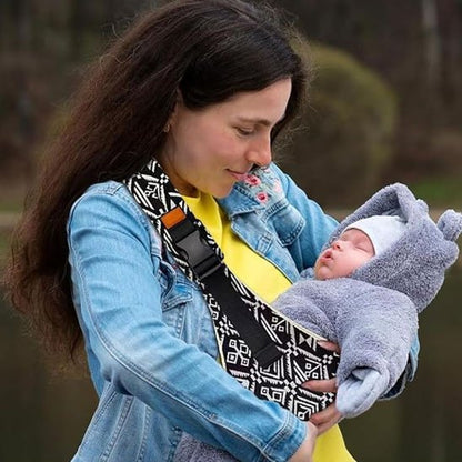Écharpe de portage bébé | Ultra - confortable - Promenade bébé