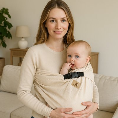 Echarpe de portage | Confort Ergonomique - Promenade bébé