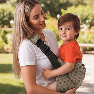 Écharpe de portage | Confort et Sécurité - Promenade bébé