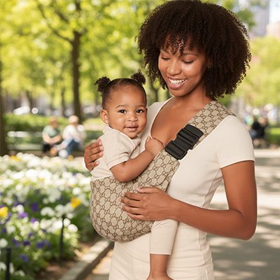 Écharpe de portage | Confort et Sécurité - Promenade bébé