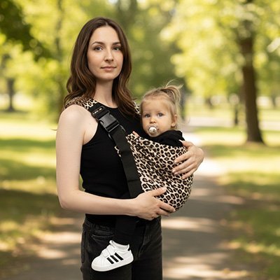 Echarpe de portage | Ergonomique - Promenade bébé