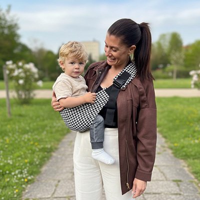 Echarpe de portage | Ergonomique - Promenade bébé