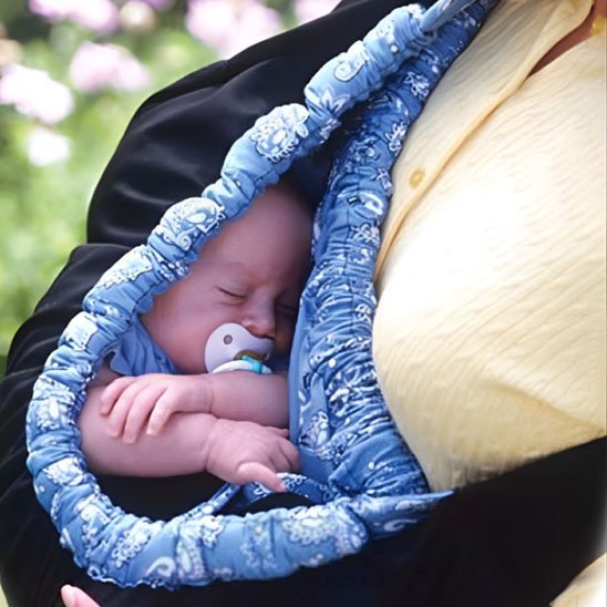 Echarpe de portage | Ergonomique Ultra - Confortable - Promenade bébé