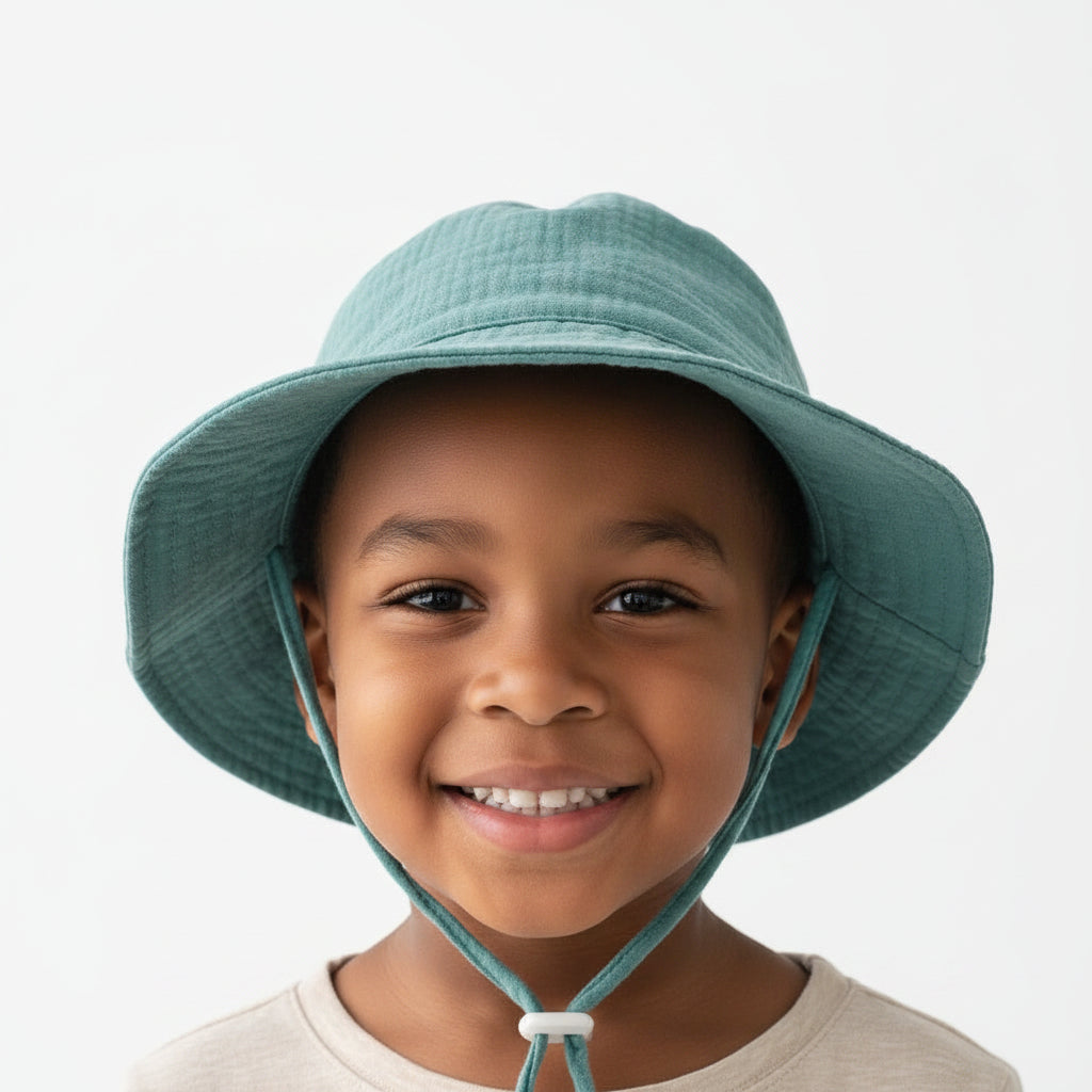 garçon portant bebe chapeau