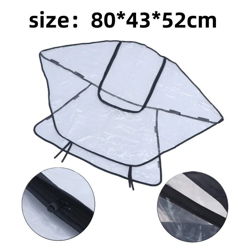 Habillage pluie poussette universel | EcoProtect - Promenade bébé