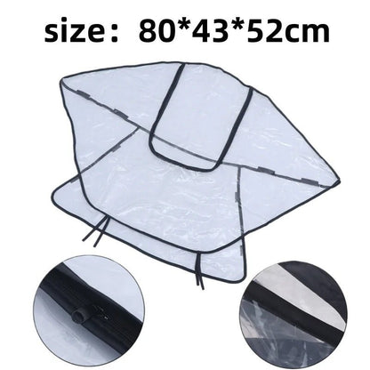 Habillage pluie poussette universel | EcoProtect - Promenade bébé