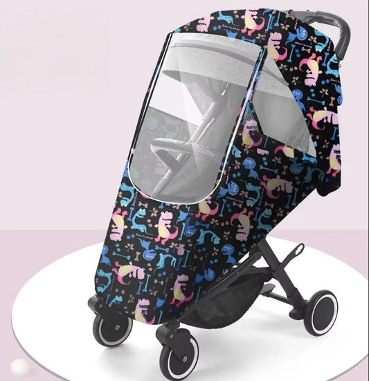 Habillage pluie poussette universel | SecuriDry - Promenade bébé