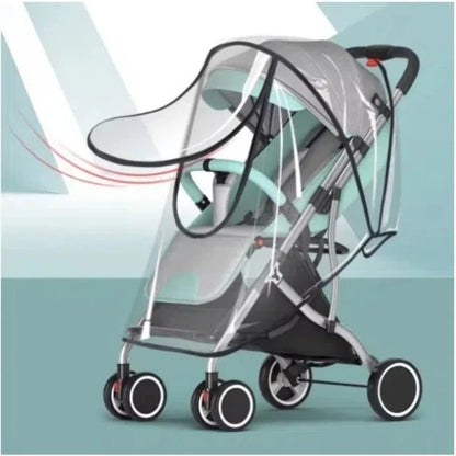 Habillage pluie universel poussette | Protecto - Promenade bébé