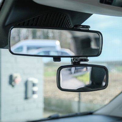 Miroir voiture bébé | Vision Sécurisée - Promenade bébé