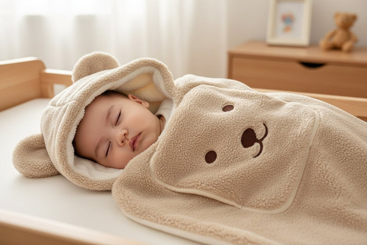 nid d ange bebe | Cozy Cocon Ours - Promenade bébé