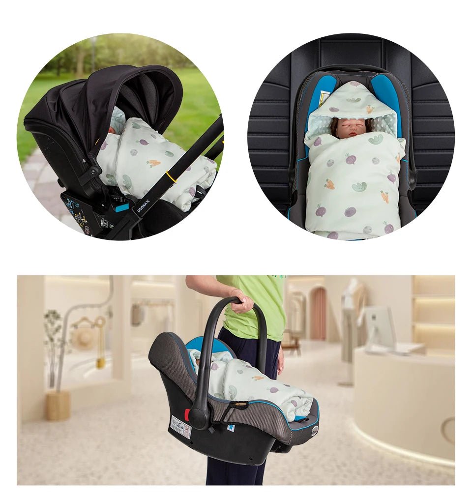 Nid d Ange Double Face | Veggie Hivernal - Promenade bébé