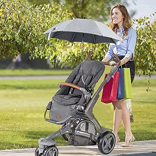 Ombrelle pour Poussette | Protection UV 360° - Promenade bébé