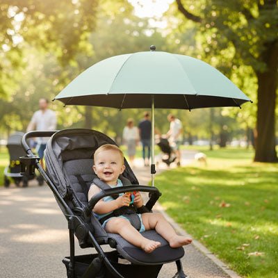 Ombrelle pour poussette | Protection UV50+ - Promenade bébé