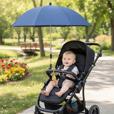 Ombrelle pour poussette | Protection UV50+ - Promenade bébé