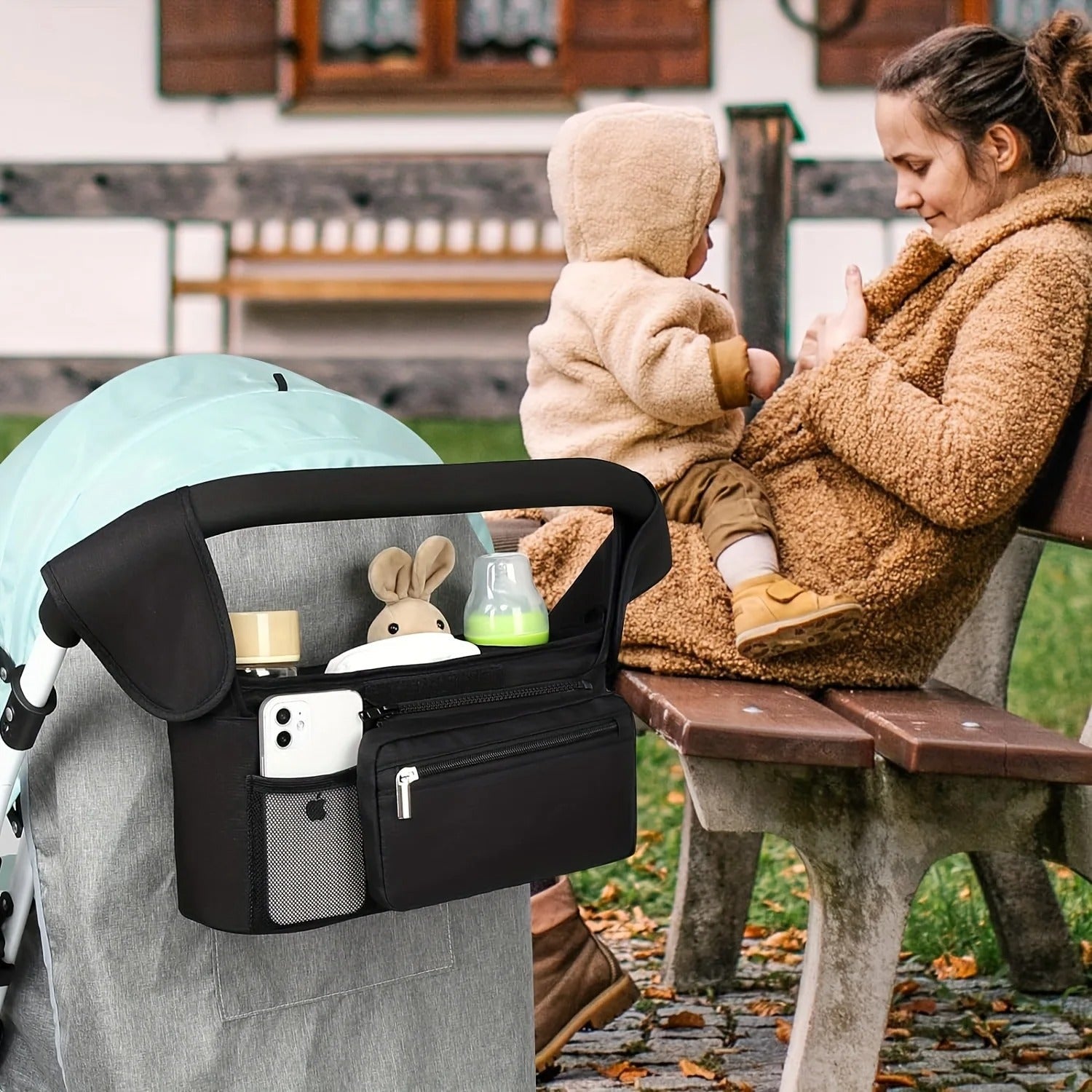Organisateur de poussette | Sérénité - Promenade bébé