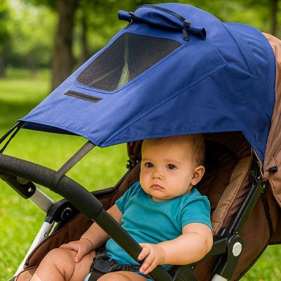 Par soleil pour poussette | anti - UV 50+ Sunprotect - Promenade bébé