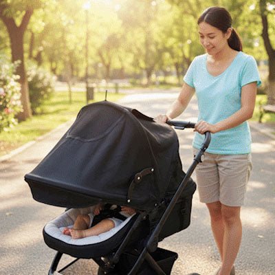 Par soleil pour poussette | UVProtect - Promenade bébé