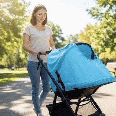 Par soleil pour poussette | UVProtect - Promenade bébé