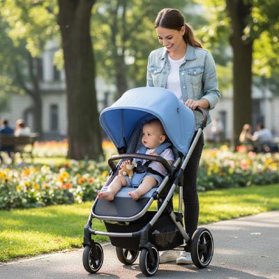 Pare - soleil pour poussette | Anti - UV 50+ Hydrofuge - Promenade bébé