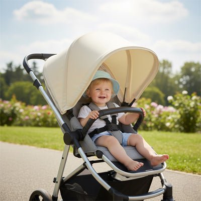 Pare - soleil pour poussette | Anti - UV 50+ Hydrofuge - Promenade bébé