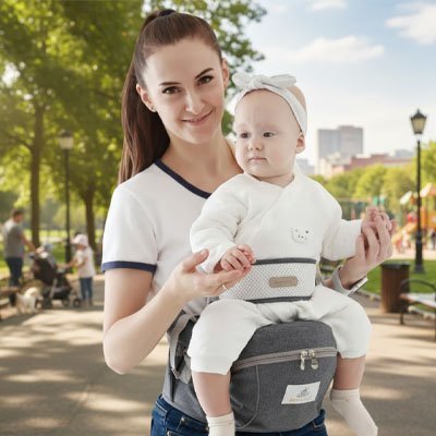 Porte bebe |Confort Ergonomique - Promenade bébé