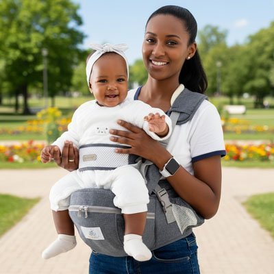 Porte bebe |Confort Ergonomique - Promenade bébé