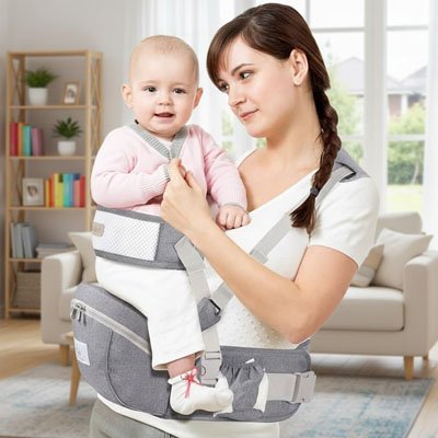 Porte bebe |Confort Ergonomique - Promenade bébé