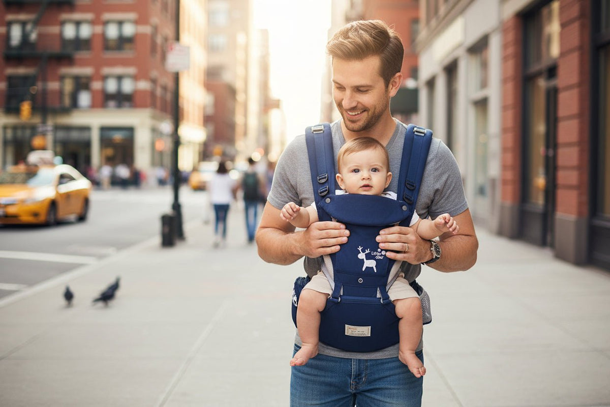 Porte Bébé Physiologique | Confort Optimal - Promenade bébé