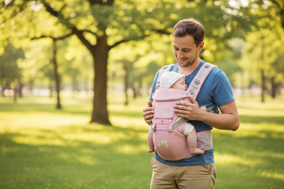 Porte Bébé Physiologique | Confort Optimal - Promenade bébé
