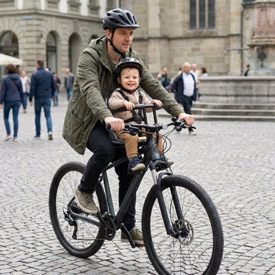 Porte bebe velo | Confort Sécurisé - Promenade bébé