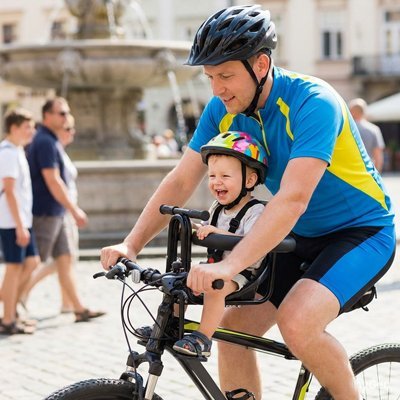 Porte bebe velo | Ultra - sécurisé - Promenade bébé